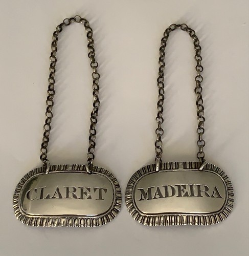 Pair antique georgian silver - georgian,