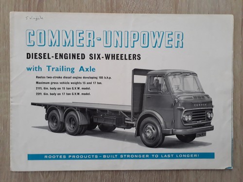 Commer unipower six - commer-unipower, wheeler