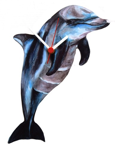 Dolphin clock dolphins - dolphin,
