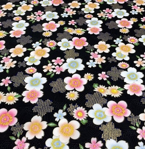 Fat quarter oriental - fat, blossoms