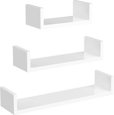 U Shaped Floating Shelve Wall