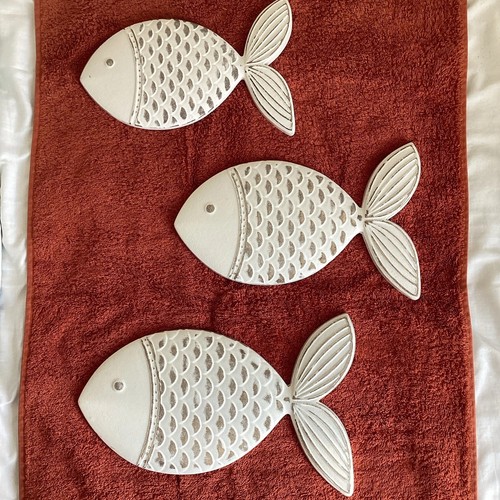 Set white wooden - of, 3