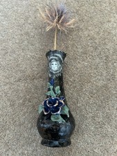 Quirky Upcycled Gothic Vase
