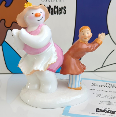 Coalport characters snowman - coalport,