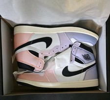 Mens Nike Air Jordan 1 Retro High OG Craft - DX0054 805 - Vivd Orange Black Iced