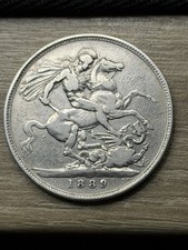 Victoria crown 1889 0 - crown,, 1889,