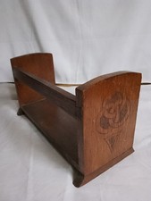 Vintage Dark Oak Wooden Book