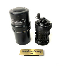 CURTA Mechanical Calculator Type 1 Retro Vintage No 19386 Liechtenstein Rare