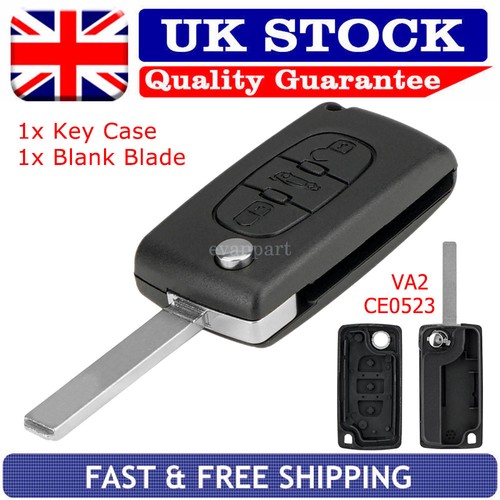 Button remote flip key case - button,