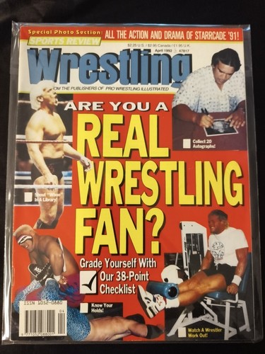Sports review wrestling april - sports,