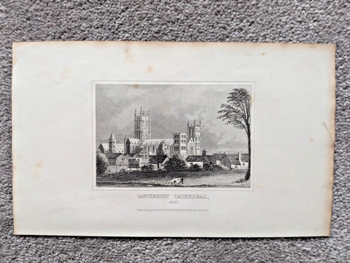 Canterbury cathedral antique - -,