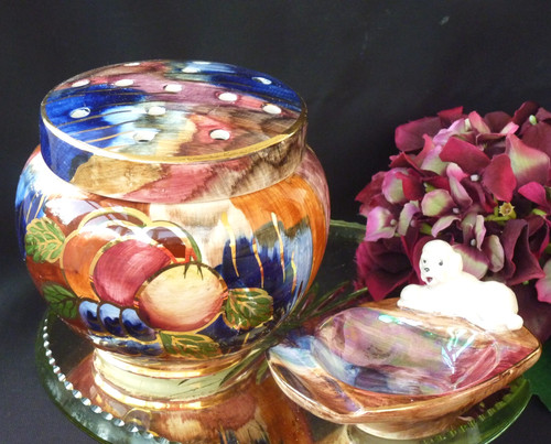 Lustre oldcourt ware ginger - lustre,