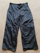 Mountain Life Waterproof Trousers Size 22 Black