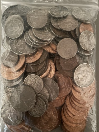 Mixed lot old - mixed, coins,