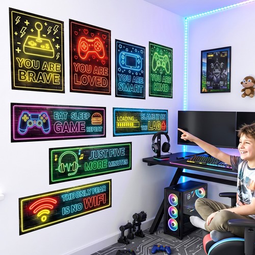 Decowall neon gamer wall - neon,
