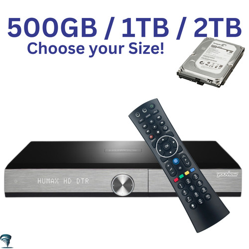 Humax dtr t1010 - t1010, 500gb