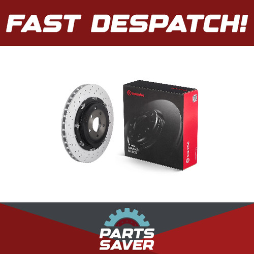 Brake discs pair vented - discs,