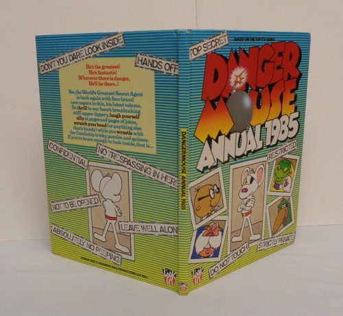 Dangermouse annual 1985 - dangermouse, tv
