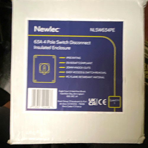 Newlec nlsw634pe 63a - 63a, 4