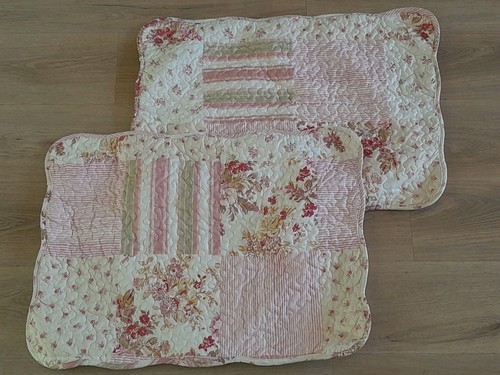 Shabby chic floral - shabby, quilted