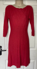 Monsoon Red Knit Diamond