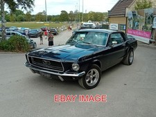 PHOTO  1968 FORD MUSTANG HARD TOP WITH 302 CU.IN./4.9 LITRE V8 ENGINE AT THE 202