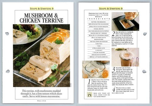 Mushroom chicken terrine 9 - &, #9
