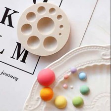 Sphere mould pearl hemisphere sugar craft cake decor Balloon Garland