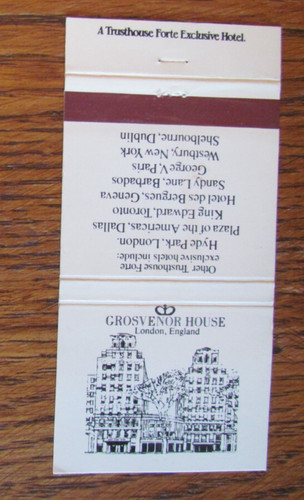 London england matchbook - london,,