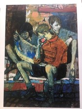Joan eardley print street - eardley,