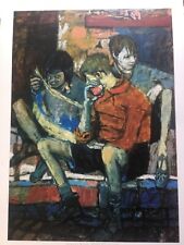 Joan Eardley A4 print , street