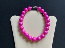 Chunky Hot Pink Beads