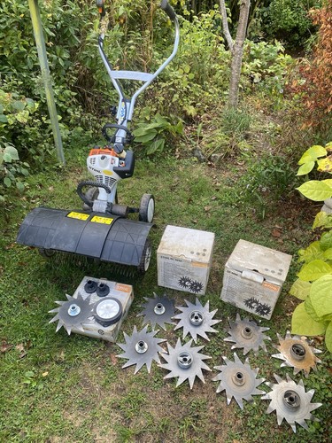 Stihl mm55 two stroke petrol - two,