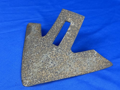 Antique iron plow - plow, blade