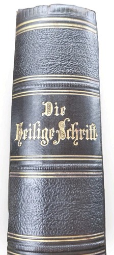 Antique german family - family, bible