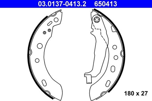 Fits ate 0137 0413 brake - fits,