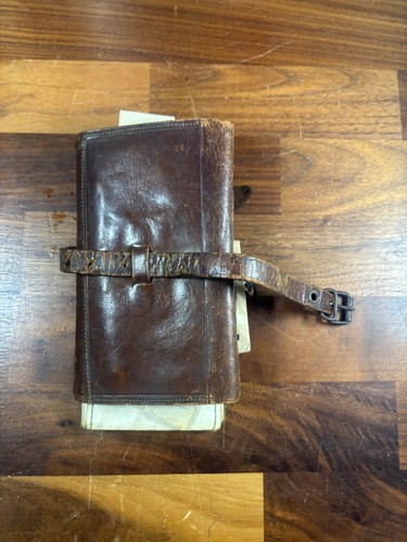 Vintage fly fishing wallet - wallet, w/