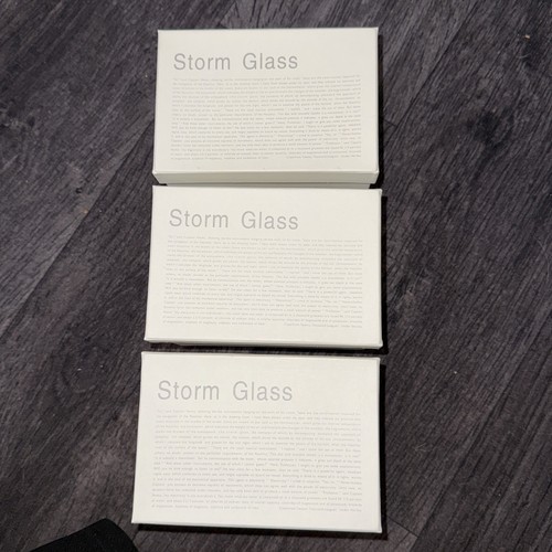Available storm glass - available,