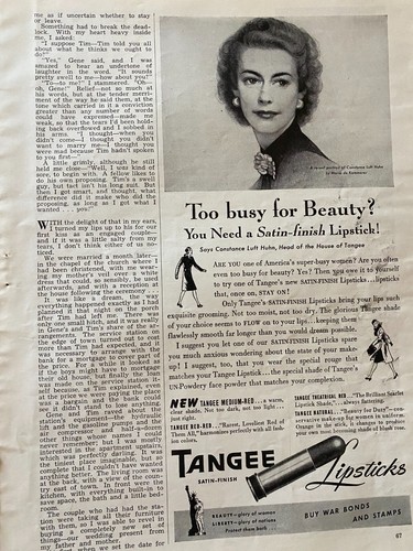 Tangee lipstick cosmetics - tangee, lipstick,