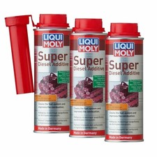 3X Liqui Moly Super Diesel Additive Injector Cleaner Treatment Fuel System 250ml