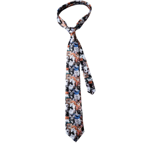 Cute kittens tie - tie, necktie