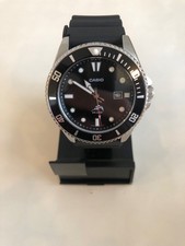 casio mdv106 duro marlin black, silicon strap,  nearly new, great condition
