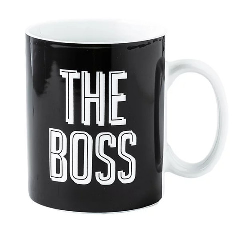 Tea coffee mug - coffee, black