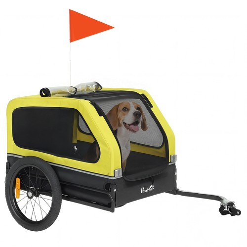 Pawhut dog bike - pawhut, trailer