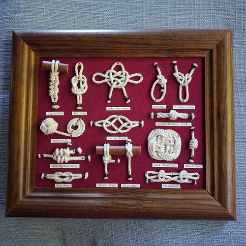 Vintage nautical rope knot - vintage,