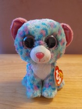 *NEW RARE* Ty Beanie Boos Sydney The 6-Inch Claires Exclusive Leopard With Tag