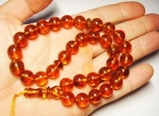 Amber Islamic 33 Prayer Beads