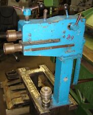 HAND SWAGER, 12in throat, 2 sets of wheels. Ex Luton college. price inc vat