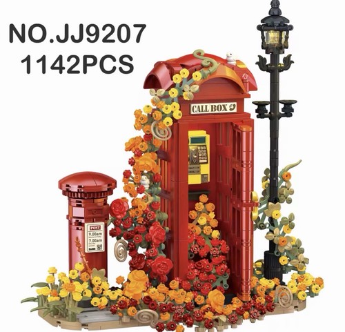 1142pcs retro british red - retro,