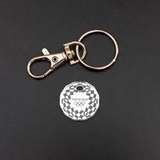 For Olympic 2020 Shopping Trolley cart token 12 sided Tokyo coin pound tag fob